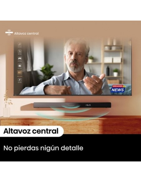 Hisense HS3100 Barra de Sonido 3.1 con Dolby Audio y DTS Virtual:X Bluetooth 5.3 HDMI 480W