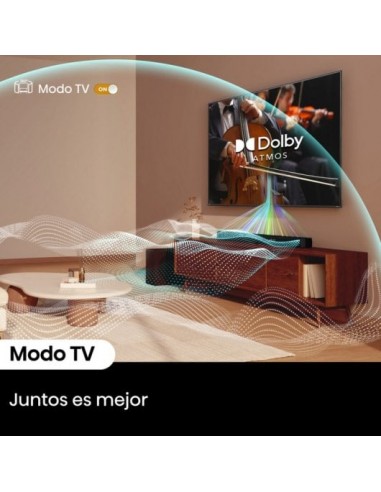 Hisense HS3100 Barra de Sonido 3.1 con Dolby Audio y DTS Virtual:X Bluetooth 5.3 HDMI 480W