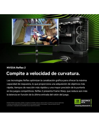 Zotac Gaming GeForce RTX 5060 AMP 8GB GDDR7 Reflex 2 RTX AI DLSS4 Tarjeta Gráfica
