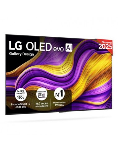 LG OLED Evo AI OLED65G55LW 65" 4K UltraHD WebOS HDR10 Televisor
