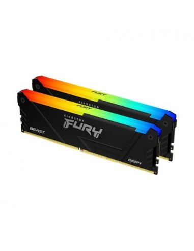 Kingston FURY Beast RGB DDR4 32GB (2x16GB) 3200MHz CL16 Memoria RAM