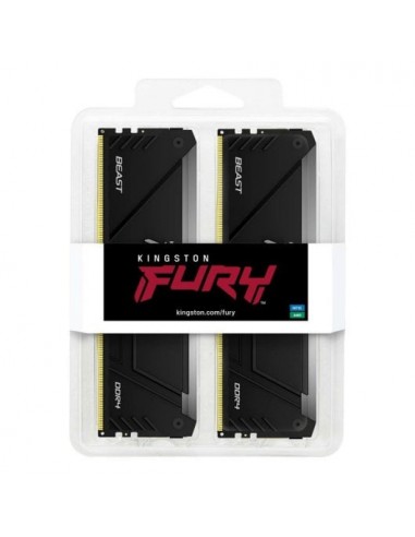 Kingston FURY Beast RGB DDR4 32GB (2x16GB) 3200MHz CL16 Memoria RAM