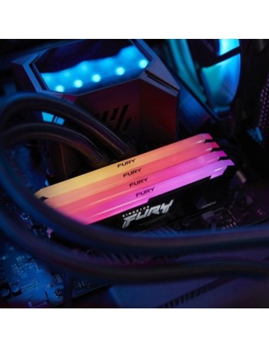 Kingston FURY Beast RGB DDR4 32GB (2x16GB) 3200MHz CL16 Memoria RAM