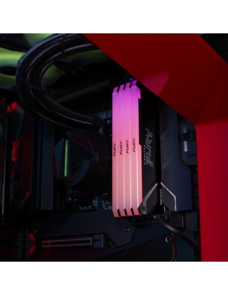 Kingston FURY Beast RGB DDR4 32GB (2x16GB) 3200MHz CL16 Memoria RAM