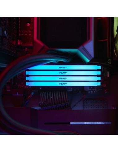 Kingston FURY Beast RGB DDR4 32GB (2x16GB) 3200MHz CL16 Memoria RAM