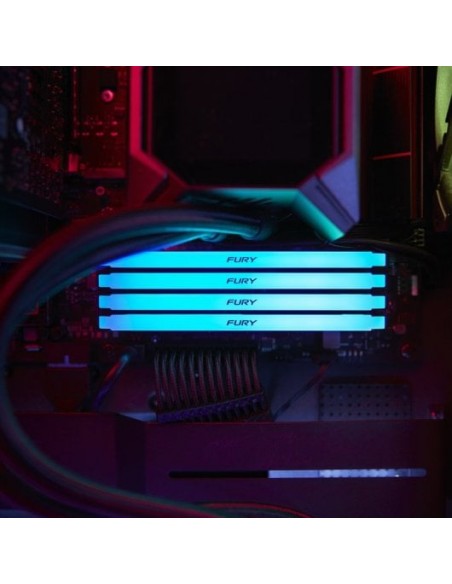 Kingston FURY Beast RGB DDR4 32GB (2x16GB) 3200MHz CL16 Memoria RAM