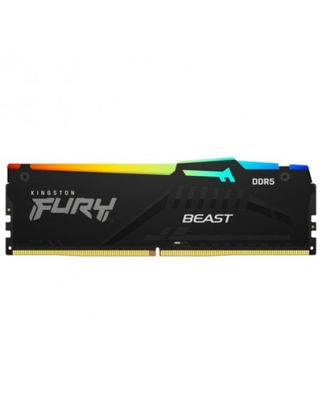 Kingston FURY Beast DDR5 RGB 32GB (2x16GB) 6000MHz CL36 Memoria RAM