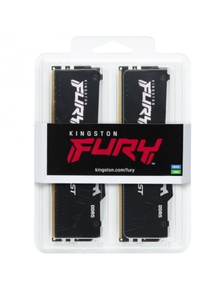 Kingston FURY Beast DDR5 RGB 32GB (2x16GB) 6000MHz CL36 Memoria RAM