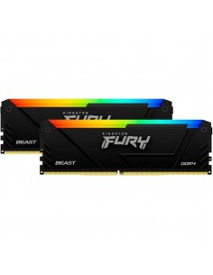 Kingston FURY Beast RGB DDR4 16GB (2x8GB) 3200MHz CL16 Memoria RAM
