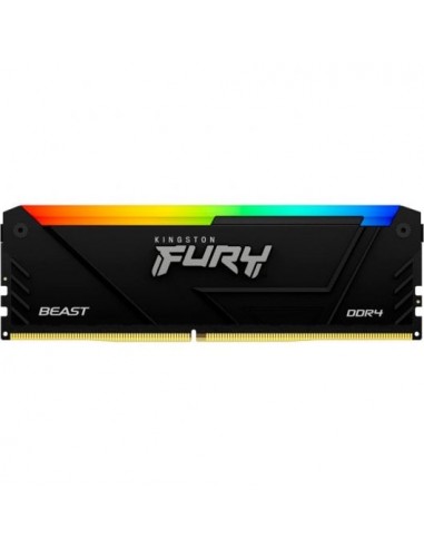 Kingston FURY Beast RGB DDR4 16GB (2x8GB) 3200MHz CL16 Memoria RAM