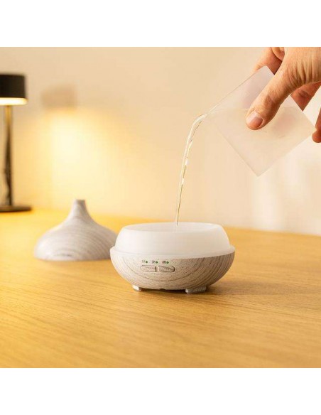 Cecotec Pure Aroma 150 Yang White Humidificador Ultrasónico con Difusor de Aromas