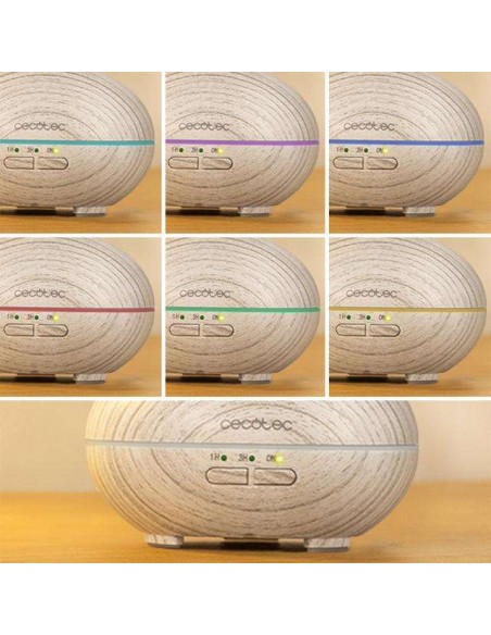 Cecotec Pure Aroma 150 Yang White Humidificador Ultrasónico con Difusor de Aromas