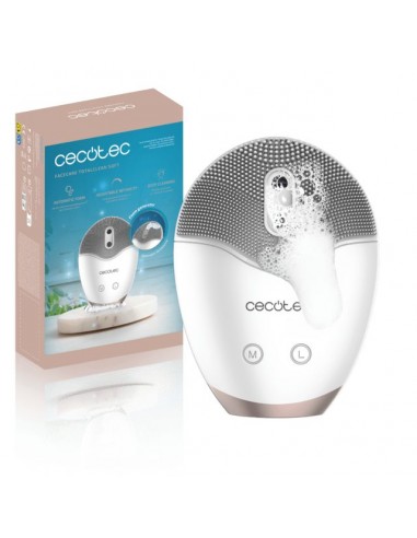 Cecotec FaceCare TotalClean Soft Limpiador Facial Ultrasónico con Generador de Jabón Automático