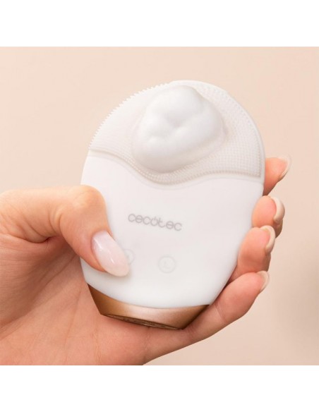 Cecotec FaceCare TotalClean Soft Limpiador Facial Ultrasónico con Generador de Jabón Automático