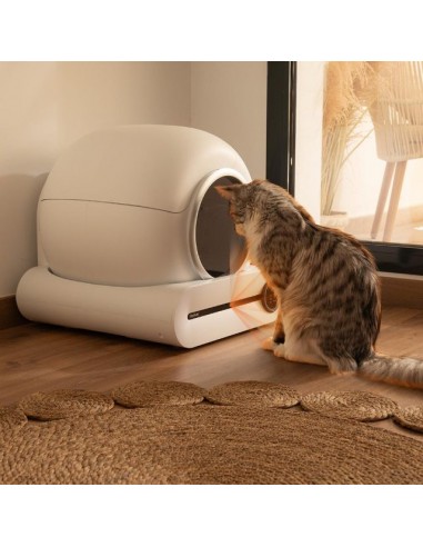 Cecotec Pumba 8500 CleanKitty Smart Arenero con Autolimpieza, WiFi y Pantalla