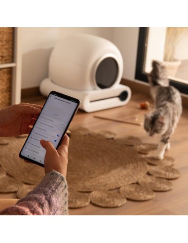 Cecotec Pumba 8500 CleanKitty Smart Arenero con Autolimpieza, WiFi y Pantalla