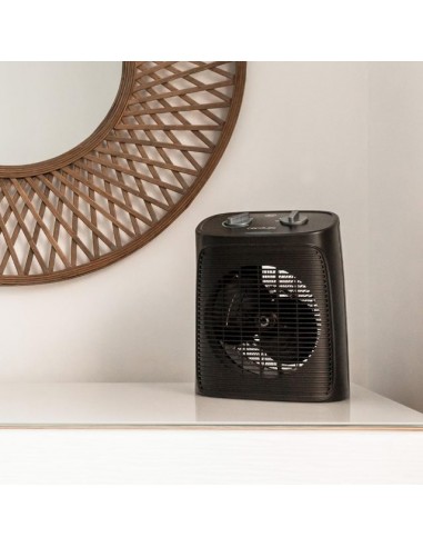 Cecotec Termoventilador ReadyWarm 2050 Max Force Black Termoventilador 2000W