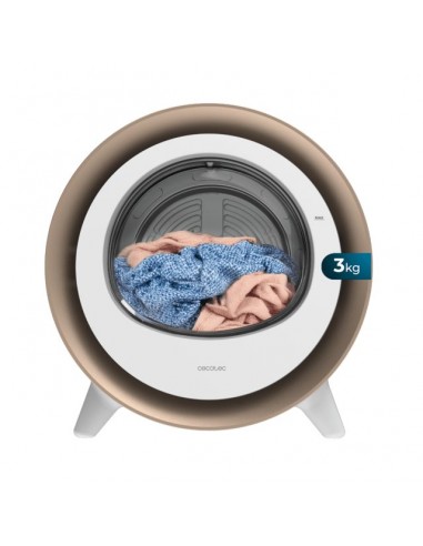Cecotec Bolero DressCode Dry 3500V Gold Secadora Compacta de Evacuación de 3Kg