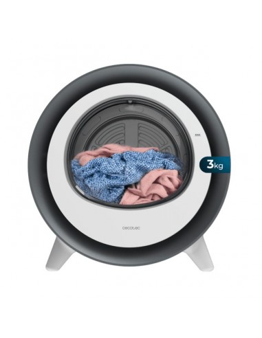 Cecotec Bolero DressCode Dry 3500V Silver Secadora Compacta de Evacuación de 3Kg