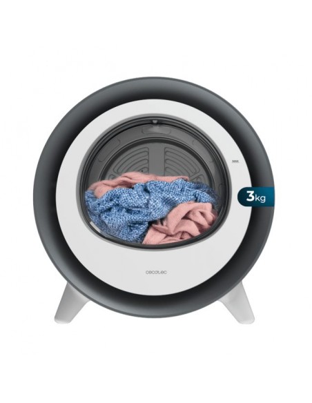 Cecotec Bolero DressCode Dry 3500V Silver Secadora Compacta de Evacuación de 3Kg