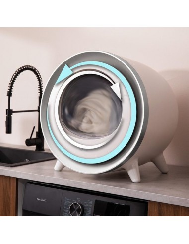 Cecotec Bolero DressCode Dry 3500V Silver Secadora Compacta de Evacuación de 3Kg