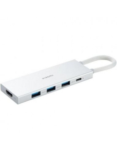 Xiaomi Dock Hub 5 Puertos USB 3.2 Gen1 5Gbps HDMI PD100W Aluminio