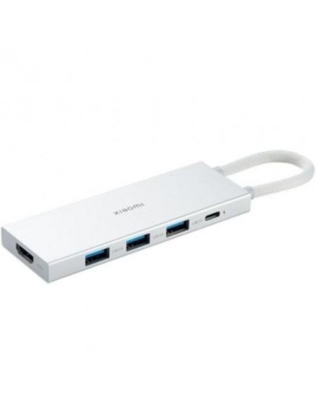 Xiaomi Dock Hub 5 Puertos USB 3.2 Gen1 5Gbps HDMI PD100W Aluminio