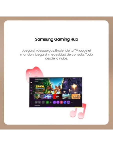 Samsung Smart M7 M70F 43" 4K Ultra HD 60Hz VA Smart HDR10 Blanco Monitor
