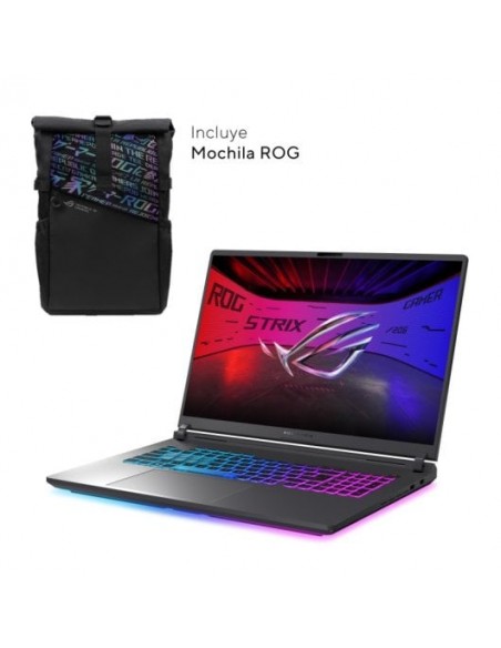 Asus ROG Strix G18 Intel Core Ultra 9-275HX/ 32GB/ 1TB SSD/ RTX 5070 Ti/ 18" Sin S.O. Portátil Gaming