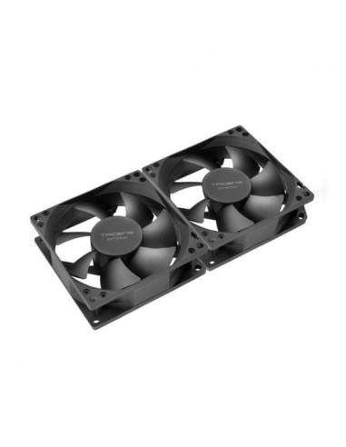 Tacens Anima AF8X2 Kit 2 Ventiladores 80mm Ultrasilenciosos Rdamientos Fluxus Negro