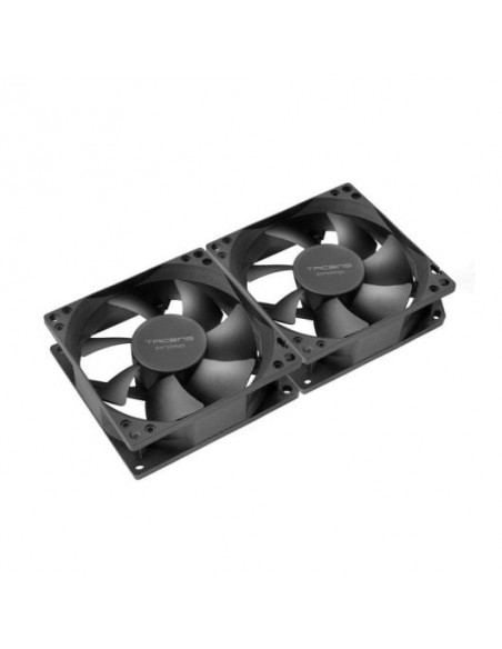 Tacens Anima AF8X2 Kit 2 Ventiladores 80mm Ultrasilenciosos Rdamientos Fluxus Negro