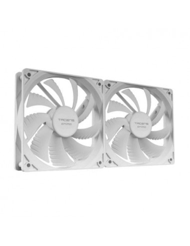 Tacens Anima AF12X2W Kit 2 Ventiladores 120mm 1200RPM Ultrasilencioso Blanco
