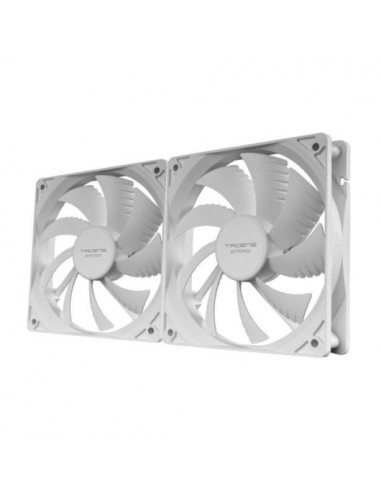Tacens Anima AF12X2W Kit 2 Ventiladores 120mm 1200RPM Ultrasilencioso Blanco