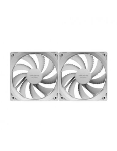 Tacens Anima AF12X2W Kit 2 Ventiladores 120mm 1200RPM Ultrasilencioso Blanco