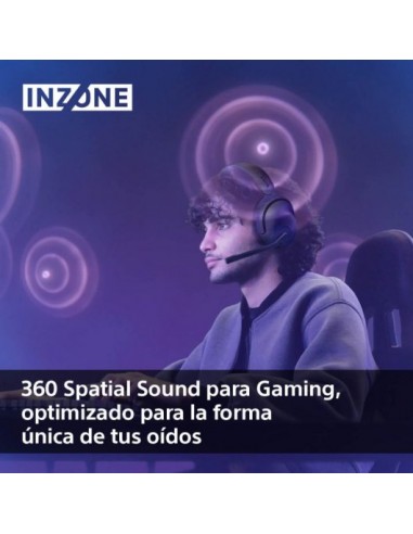 Sony Inzone H5 Auriculares Inalámbricos Gaming Negros