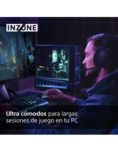 Sony Inzone H5 Auriculares Inalámbricos Gaming Negros