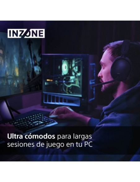 Sony Inzone H5 Auriculares Inalámbricos Gaming Negros