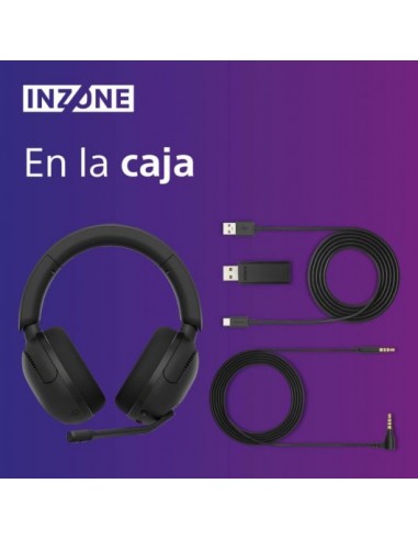 Sony Inzone H5 Auriculares Inalámbricos Gaming Negros
