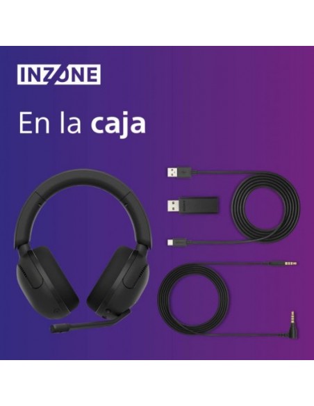 Sony Inzone H5 Auriculares Inalámbricos Gaming Negros