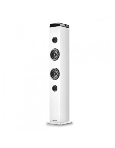 NGS Sky Charm Pro Torre de Sonido Bluetooth 80W 2.0 Blanca