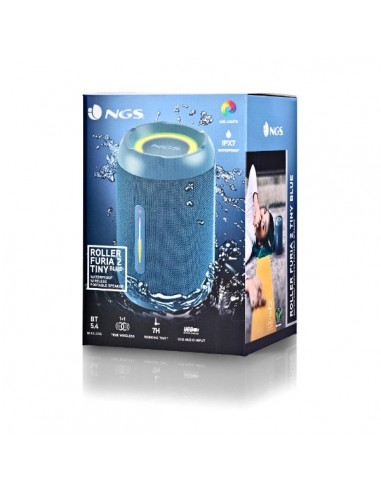 NGS Roller Furia 2 Tiny Altavoz Bluetooth 20W 2.0 Azul