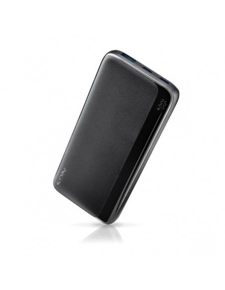 NGS QUIZ 10 Powerbank 10000mAh 22.5W 2xUSB-C + 1xUSB-A Negra
