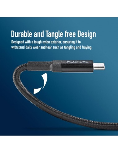 NGS BUD65W-C Cargador de Pared GaN 1xUSB-C 65W