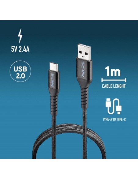 NGS BUD65W-C Cargador de Pared GaN 1xUSB-C 65W