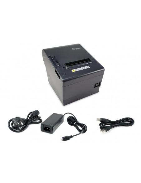 Equip 351006 Impresora Térmica de Tickets USB, POS de 58/80 mm con Cortador Automático