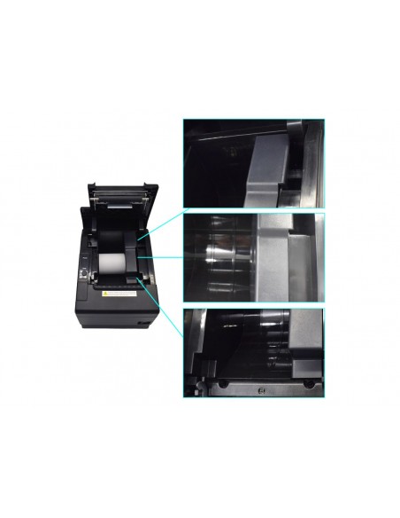 Equip 351006 Impresora Térmica de Tickets USB, POS de 58/80 mm con Cortador Automático