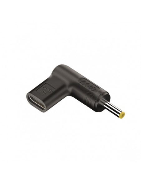 NGS BUD65W-H Cargador de Portátil (HP) GaN 1xUSB-C 65W Automático, 8 Conectores, Voltaje 5-20V
