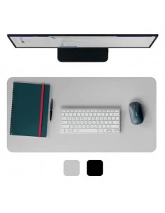 Leitz Alfombrilla de Escritorio Piel Reciclada Gris Claro 70x36cm