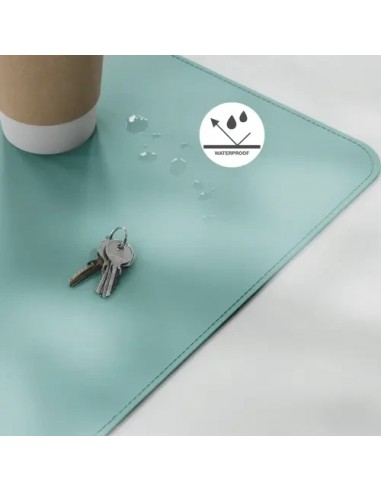 Leitz Alfombrilla de Escritorio Piel Reciclada Verde Menta 80x40cm