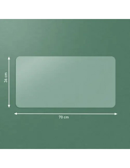 Leitz Alfombrilla de Escritorio Transparente Mate 70x36cm